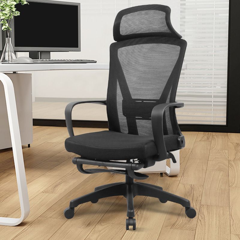 Fixed Arms Office Chair Adjustable Seat Height Modern Slide Desk Chair Clearhalo 'furn' 'furn_office_chair' 'Furniture' 'Office Chairs' 'Office Furniture' 'office_chair' 1200x1200_77961c37-cf0f-44a3-9bb7-e98cf38cecac