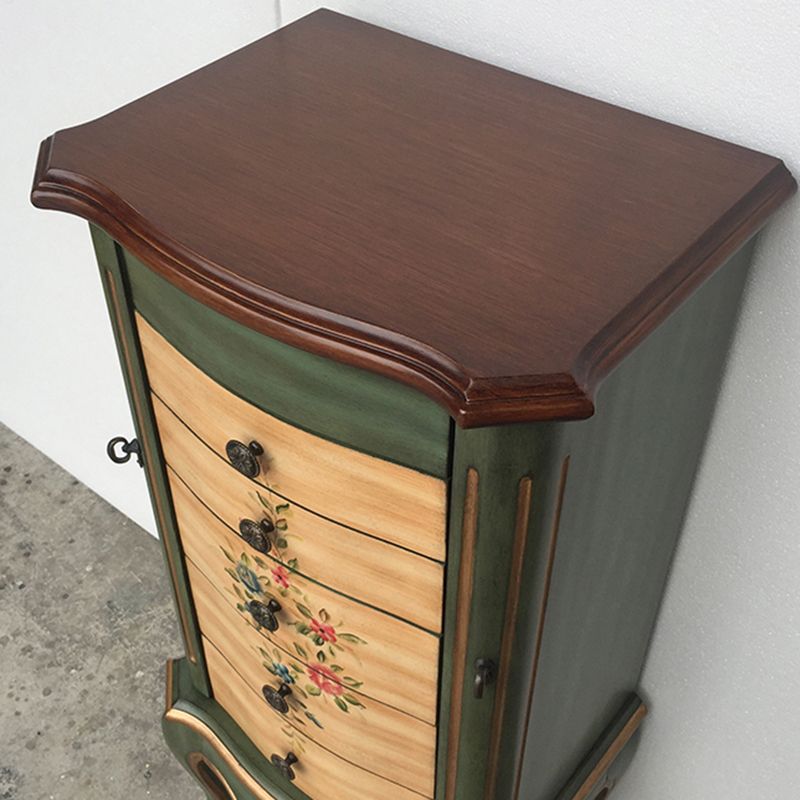 Mid-Century Modern Chest Wood Knobs Handcrafted Side Cabinet with Drawer Clearhalo 'Cabinets & Chests' 'cabinets_chests' 'furn' 'furn_cabinets_chests' 'Furniture' 'Living Room Furniture' 1200x1200_779725cd-233e-4a45-aa15-3ba8e924ad8f