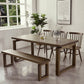 Industrial Double Pedestal Dining Table Pine Wood Table for Cafe Dining Room Clearhalo 'Dining Tables & Seating' 'Dining Tables' 'dining_table' 'furn' 'furn_dining_table' 'Furniture' 'Kitchen & Dining Furniture' 1200x1200_77976ddc-c549-4998-83a8-c69fcbc05b1b