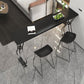 Glam Style 42-inch Height Bar Table Wood Top Pub Table for Living Room Clearhalo 'Bar Furniture' 'Bar Tables' 'bar_tables' 'furn' 'furn_bar_tables' 'Furniture' 'furniture_bar_tables' 'Kitchen & Dining Furniture' 'kitchen&dining_furn' 'kitchen' 1200x1200_7798937a-c6e2-4bfb-989a-1c409c7348f5