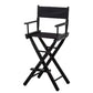 Industrial Backrest Arm Counter Stool Solid Wood Bar Stool with Canvas Cushion Clearhalo 'Bar Furniture' 'Bar Stools' 'bar_stools' 'furn' 'furn_bar_stools' 'Furniture' 'Kitchen & Dining Furniture' 1200x1200_7799456c-672c-44a7-b00c-55adbd76f457