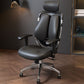 Faux Leather Working Chair Modern High Back Arm Home Office Chair Clearhalo 'furn' 'furn_office_chair' 'Furniture' 'Office Chairs' 'Office Furniture' 'office_chair' 1200x1200_779c6a80-d175-48e1-b95e-b8e707b0c6e7