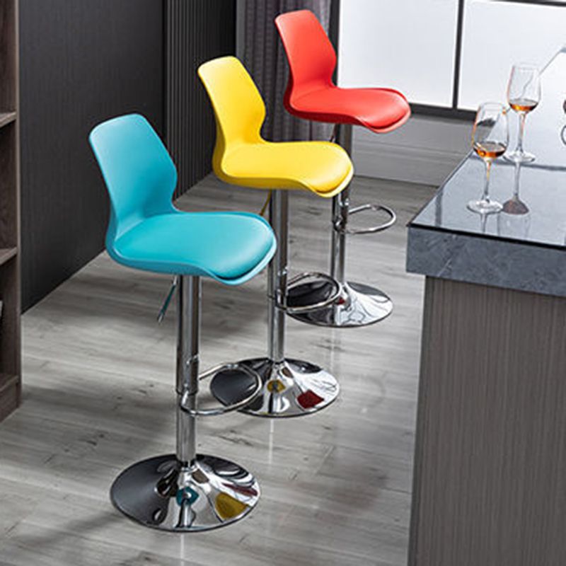 Adjustable Height Metal Plastic Counter Stools Swivel Scandinavian Bar Stools (Set of 3) Clearhalo 'Bar Furniture' 'Bar Stools' 'bar_stools' 'furn' 'furn_bar_stools' 'furniture_bar_stools' 'Kitchen & Dining Furniture' 'kitchen&dining_furn' 'kitchen' 'kitchen_furn' Furniture' 1200x1200_779da7c9-0fe1-4dc5-b507-a7a68ea58580