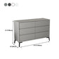 16" D Storage Chest Modern Style Bedroom Storage Chest Dresser in White and Grey Clearhalo 'Bedroom Furniture' 'Dressers & Chests' 'dressers_chests' 'furn' 'furn_dressers_chests' 'Furniture' 1200x1200_779ec90c-f91d-4e97-9ab6-88291e0b55f4