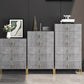 Contemporary Glam Double Dresser Wood Storage Chest Dresser for Home Office