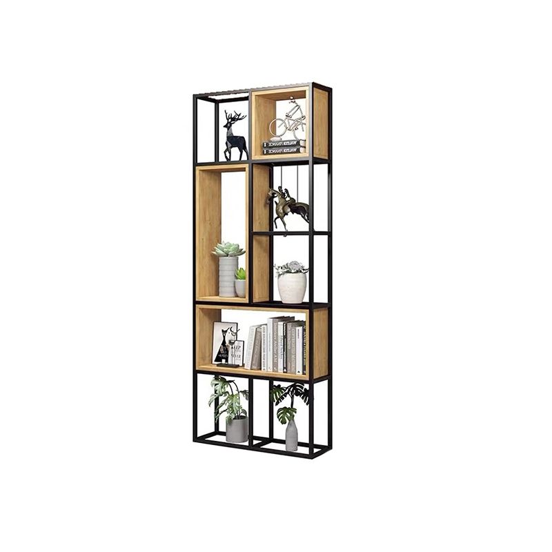 9.84"W Bookcase Industrial Style Open Back Bookcase for Study Room Home Office Clearhalo 'Bookcases' 'furn' 'furn_bookcases' 'Furniture' 'furniture_bookcases' 'kitchen' 'kitchen_bookcases' 'Living Room Furniture' 'Office Furniture' 1200x1200_77a20675-2e99-4145-8c74-406532feb06c
