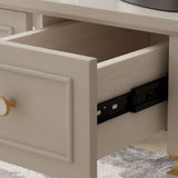 6/8/10引き出し付きのクラシックグラムストレージ胸部ソリッドウッドドレッサー