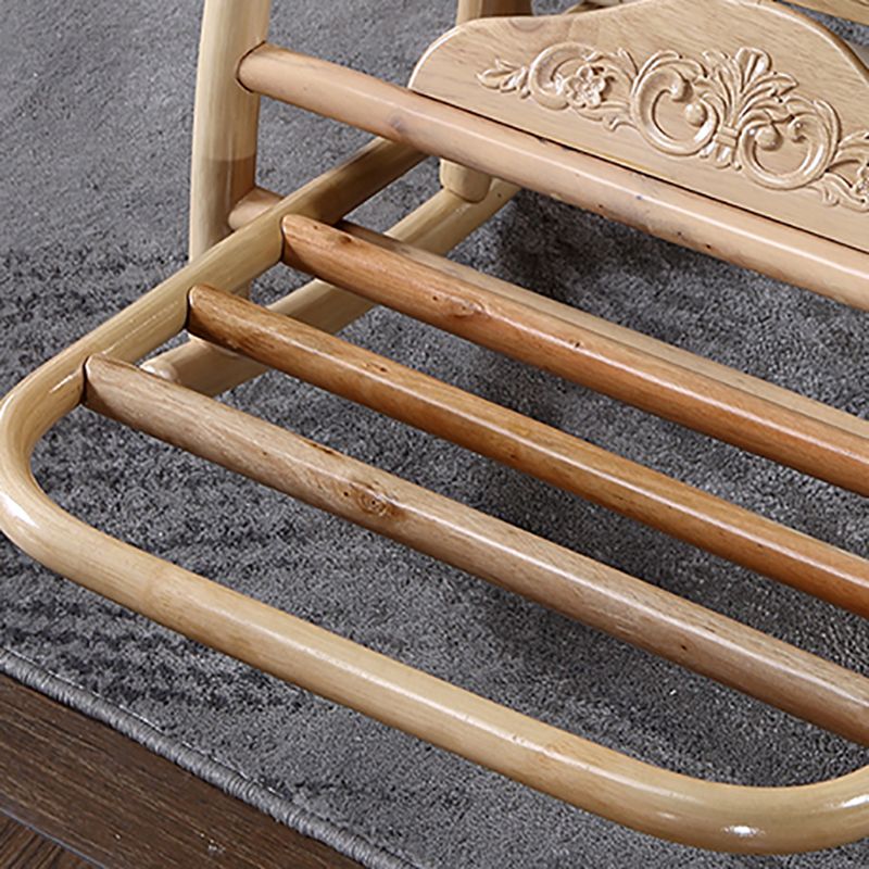 Silla mecedora tradicional mimbre sólido sólido colrillo de fallecimiento