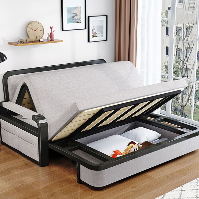 30" Wide Contemporary Futon Sofa Bed Cushion Back Futon Sleeper Sofa Clearhalo 'furn' 'furn_futons' 'Furniture' 'Futons & Daybeds' 'Futons' 'Living Room Furniture' 1200x1200_77a87f2e-822c-4877-b048-2c121620dd0f