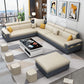 Fabric Pillow Top Arm Sectional Sofa 35.43"High Cushion Back Sofa with Storage Clearhalo 'furn' 'furn_sectionals' 'Furniture' 'furniture_sectionals' 'Living Room Furniture' 'Sectionals' 1200x1200_77a924c6-5a20-4ff8-b215-d38e2b5d221b