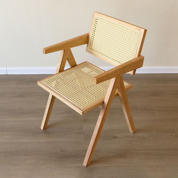 Modern Style Kitchen Dining Room Wood Chair Set Open Back Arm Chairs Set Clearhalo ' kitchen&dining_furn' 'Dining Chairs' 'Dining Tables & Seating' 'dining_chair' 'furn' 'furn_dining_chair' 'Furniture' 'furniture_dining_chair' 'Kitchen & Dining Furniture' 'kitchen' 1200x1200_77ac14d1-b56e-43e7-a94e-535853d03b46