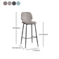 Leather Footrest Counter Stool Contemporary Buckets Low Back Bar Stool with Cushion Clearhalo 'Bar Furniture' 'Bar Stools' 'bar_stools' 'furn' 'furn_bar_stools' 'furniture_bar_stools' 'Kitchen & Dining Furniture' 'kitchen&dining_furn' 'kitchen' 'kitchen_furn' Furniture' 1200x1200_77af85c1-394b-401e-bfad-cd8aebd68146