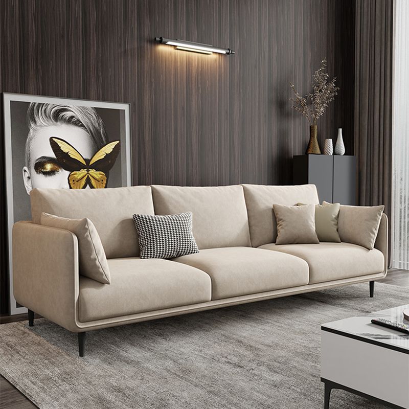 Stationary Living Room Recessed Arm Standard Cushions Contemporary Sofa Clearhalo 'furn' 'furn_sofas' 'Furniture' 'Living Room Furniture' 'Sofa' 'sofas' 1200x1200_77b0ac53-c54a-4644-b5ff-456c902f4730