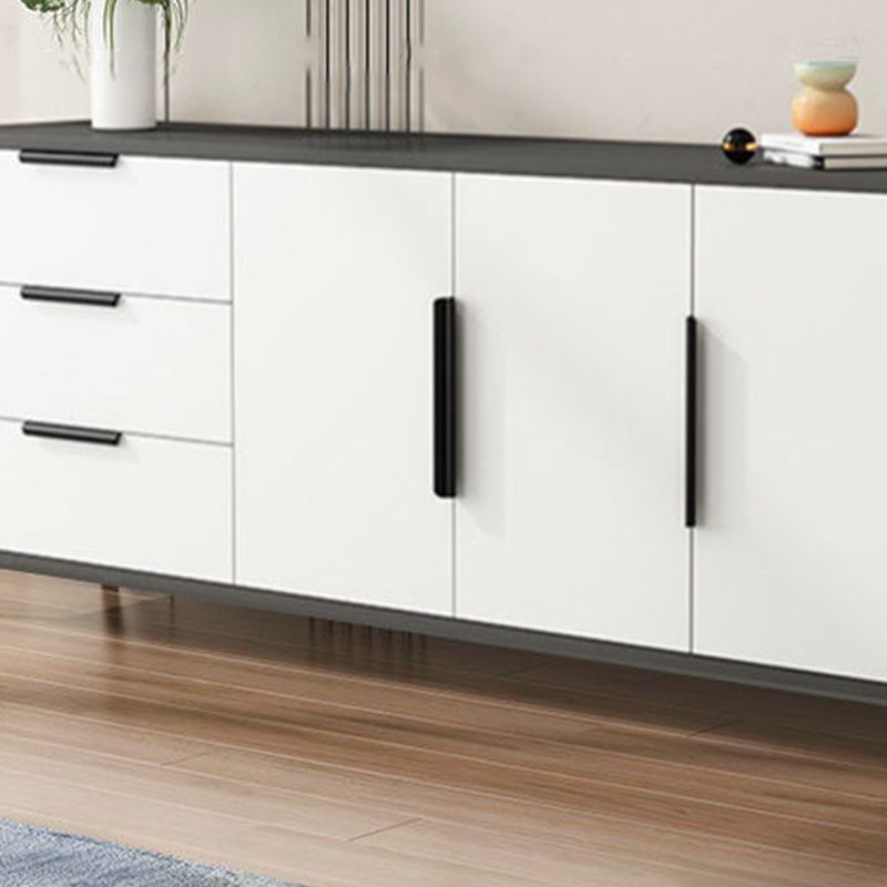 MODERNO MEDIA TV in legno Stand 16 "W x 27,5" H Stand TV di archiviazione chiuso con mobile