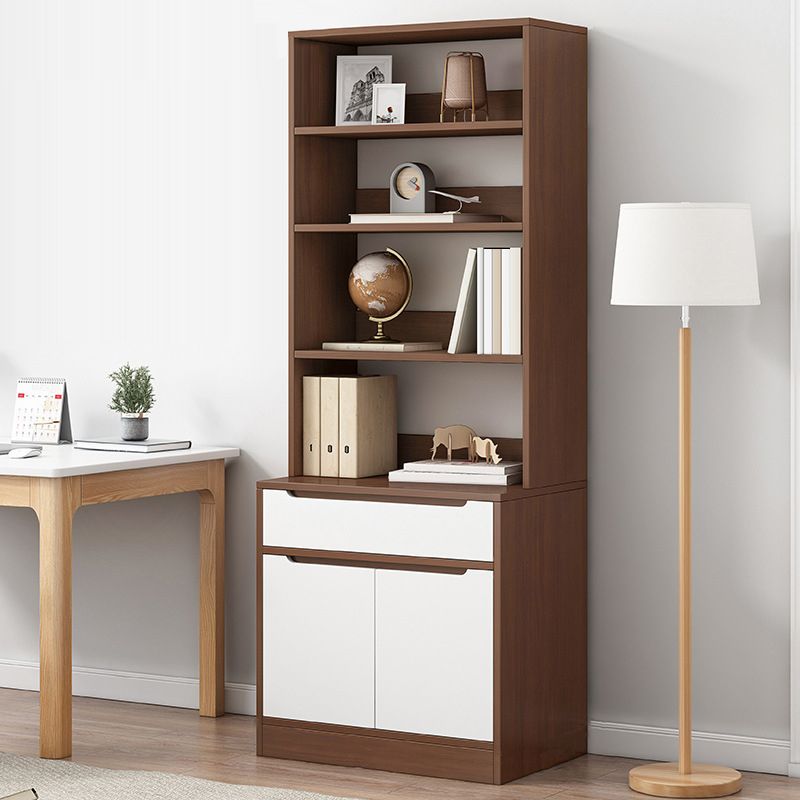 垂直棚本棚設計された木製の本の棚のための勉強