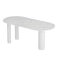 Contemporary Oval Dining Table Sintered Stone Dining Table with 3 Legs for Dining Room Clearhalo ' dining_table' 'Dining Tables & Seating' 'Dining Tables' 'furn' 'furn_dining_table' 'Furniture' 'furniture_dining_table' 'Kitchen & Dining Furniture' 'kitchen&dining_furn' 'kitchen' 'kitchen_dining_table' 1200x1200_77bc59ec-c9c7-4e6e-b591-612c3136e84d