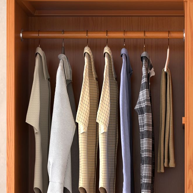 Moderno telaio in legno massiccio di guardaroba porte scorrevoli con gambe