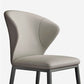 Minimalist Wingback Armless Dining Chair Faux Leather Side Chair Clearhalo 'Dining Chairs' 'Dining Tables & Seating' 'dining_chair' 'furn' 'furn_dining_chair' 'Furniture' 'Kitchen & Dining Furniture' 1200x1200_77bd5bf7-81c6-42aa-b2a0-2a48539754a3