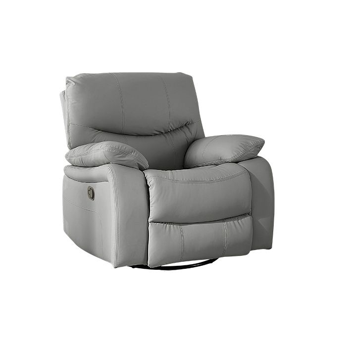 Contemporary Standard Recliner Metal Swivel Rocker Indoor Solid Color Clearhalo 'Chairs & Seating' 'furn' 'furn_recliners' 'Furniture' 'Living Room Furniture' 'Recliners' 1200x1200_77c27206-610f-4fd8-827f-b4e4d582b596