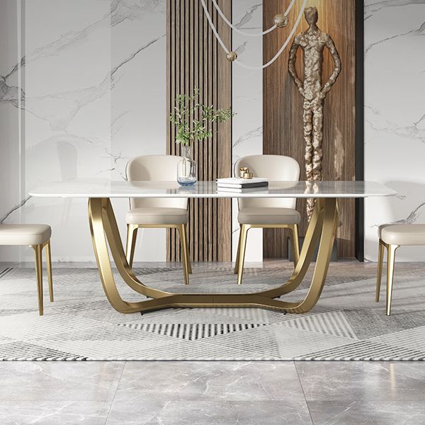 Contemporary 1/4/5 Pieces Dining Set Rectangle Dining Room Table Set Clearhalo 'Dining Room Sets' 'Dining Tables & Seating' 'dining_room_set' 'furn' 'furn_dining_room_set' 'Furniture' 'furniture_dining_room_set' 'Kitchen & Dining Furniture' 'kitchen&dining_furn' 'kitchen' 1200x1200_77c49096-2563-4306-bbe8-3746a7f5ccf0