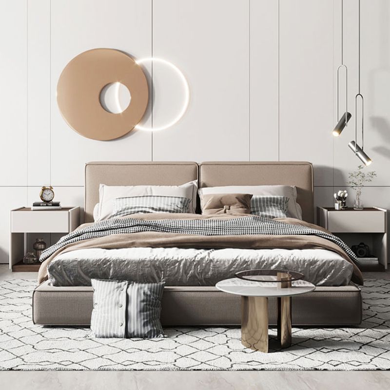 Comodino moderno da 1 trampolino in legno massiccio da 20 "comodini