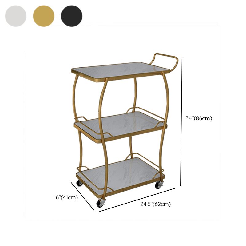 Manufactured Wooden Prep Table Dining Room Rolling Prep Table