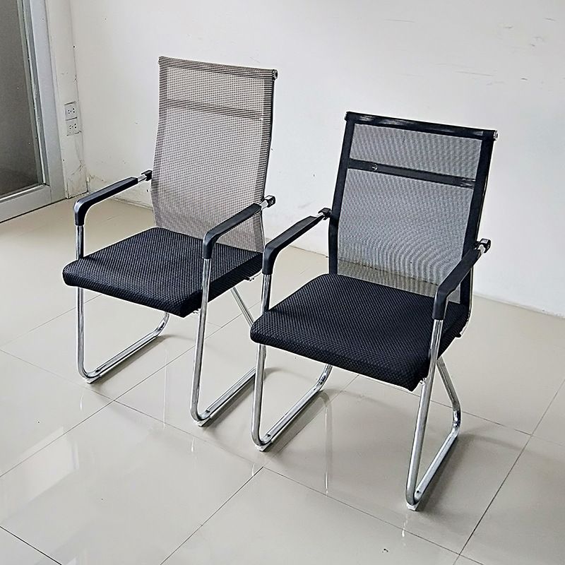 Contemporary Conference Chair Ergonomic No Wheels Office Chair Clearhalo 'furn' 'furn_office_chair' 'Furniture' 'Office Chairs' 'Office Furniture' 'office_chair' 1200x1200_77cbde0c-41cb-4c17-ae98-bb70b3bacc5f