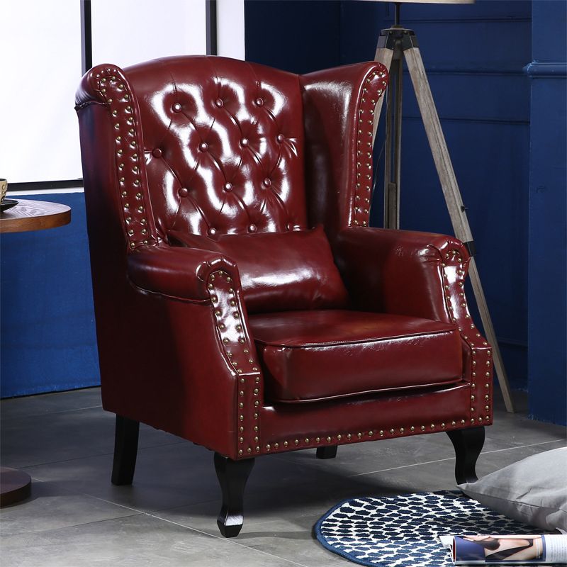 Removable Cushions Chair33.8" L x31.4"W x40.9"H Basic Four Legs Chair Clearhalo 'Accent Chairs' 'accent_chairs' 'Chairs & Seating' 'furn' 'furn_accent_chairs' 'Furniture' 'furniture_accent_chairs' 'Living Room Furniture' 1200x1200_77cdef67-915d-427f-a92e-423554f97639