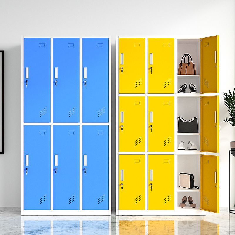 Scharnierende garderobe kast eigentijdse metalen garderobe armoire voor thuis