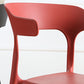 Contemporary Style Armless Dining Chair Plastic Open Back Side Chair for Restaurant Clearhalo 'Dining Chairs' 'Dining Tables & Seating' 'dining_chair' 'furn' 'furn_dining_chair' 'Furniture' 'Kitchen & Dining Furniture' 1200x1200_77d1449d-d2fd-4b69-986f-3b394a6be8db