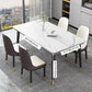Kitchen Modern Sintered Stone Top Dining Room Furniture Set with 4 Legs Base Dining Set Clearhalo 'Dining Room Sets' 'Dining Tables & Seating' 'dining_room_set' 'furn' 'furn_dining_room_set' 'Furniture' 'furniture_dining_room_set' 'Kitchen & Dining Furniture' 'kitchen&dining_furn' 'kitchen' 1200x1200_77d151e9-60d4-4214-b351-e175f1343710