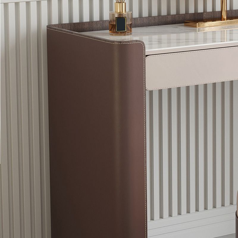 Glam Slate top make-up make-up ijdelheid set 2-lading ijdelheid make-upkaptafel set