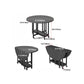 Modern Tripod Base Dinette Table Chipboard Folding Table Home Furniture (only Table) Clearhalo 'Dining Tables & Seating' 'Dining Tables' 'dining_table' 'furn' 'furn_dining_table' 'Furniture' 'furniture_dining_table' 'Kitchen & Dining Furniture' 'kitchen' 'kitchen_dining_table' 1200x1200_77d83314-954c-4812-8d26-03141eb52c14