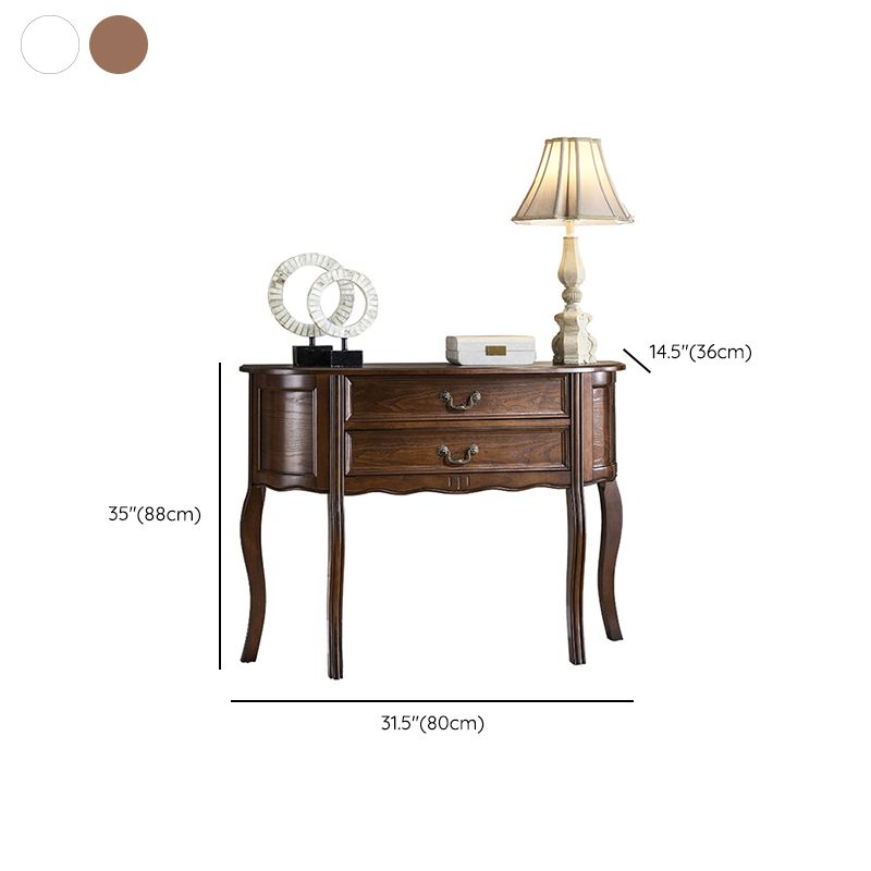 Tavolo da console di Victoria Wood Table per la sala da divano per sala