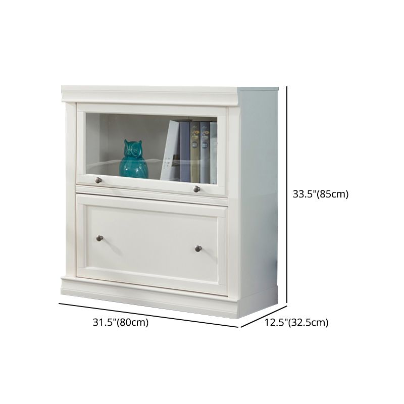 Wooden Standard Bookcase Modern Style White Colour Closed Back Bookshelf Clearhalo 'Bookcases' 'furn' 'furn_bookcases' 'Furniture' 'furniture_bookcases' 'Office Furniture' 1200x1200_77dd0128-1a9c-4909-a383-684111532172