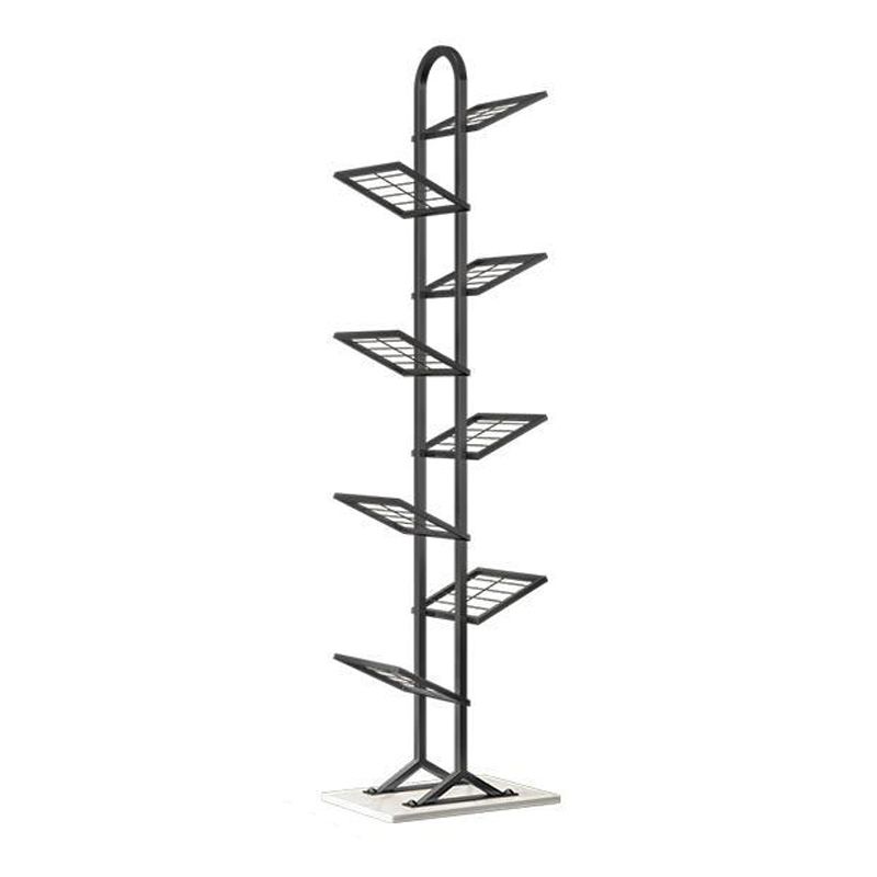 9.49"W Bookshelf Invisible Contemporary Style Bookcase for Office Home