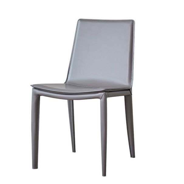 Modern Style Side Chair Faux Leather Dining Chair for Dining Room Clearhalo 'Dining Chairs' 'Dining Tables & Seating' 'dining_chair' 'furn' 'furn_dining_chair' 'Furniture' 'furniture_dining_chair' 'Kitchen & Dining Furniture' 1200x1200_77e192d4-742c-4bea-b628-aa9c78721749
