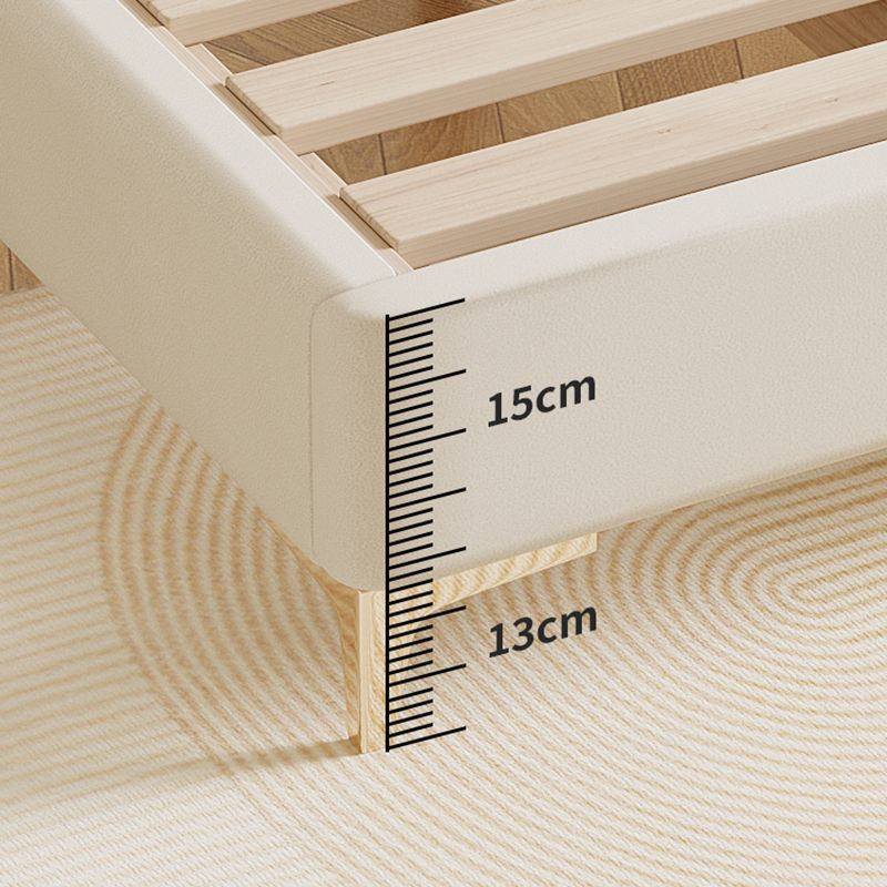 Scandinave 11.02 "de haut lit de plate-forme en bois pour chambre à coucher
