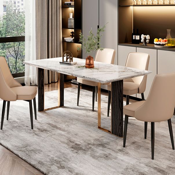 Scandinavian Style Metal Dining Chairs Dining Room Parsons Armless Chair Clearhalo ' kitchen&dining_furn' 'Dining Chairs' 'Dining Tables & Seating' 'dining_chair' 'furn' 'furn_dining_chair' 'Furniture' 'furniture_dining_chair' 'Kitchen & Dining Furniture' 'kitchen' 1200x1200_77e379fa-533c-4c2c-afbf-08517726fb75