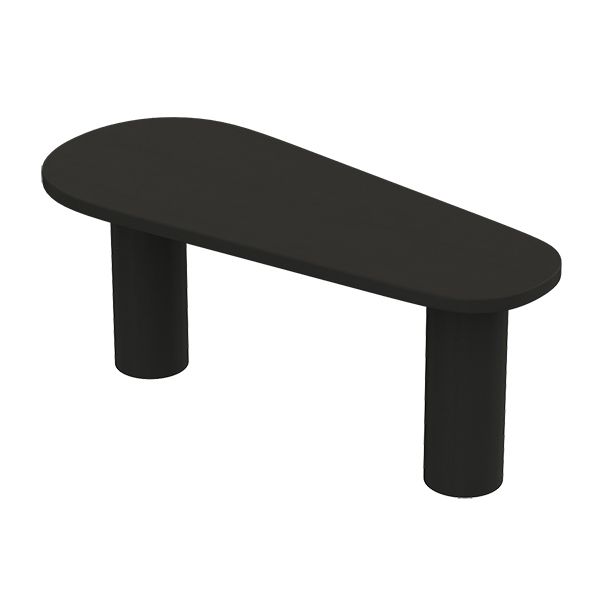 Tavolo da lavoro in legno massiccio Home Office Industrial Free Form Desk