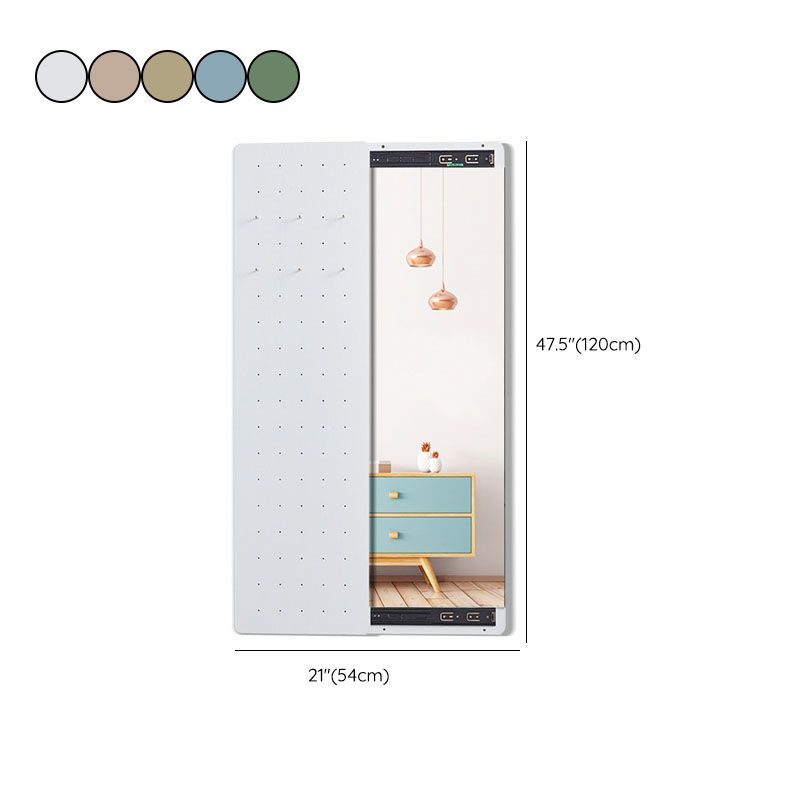 Árbol de salón montado en la pared con espejo incluido el soporte de la sala para la sala de estar