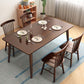Brown Rectangle Dining Table Solid Wood Dining Table for Dining Room Clearhalo 'Dining Tables & Seating' 'Dining Tables' 'dining_table' 'furn' 'furn_dining_table' 'Furniture' 'Kitchen & Dining Furniture' 1200x1200_77eb397b-ee29-49b5-ab2c-08a4e9c0b671