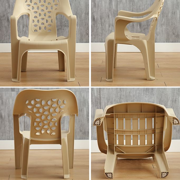 Modern Indoor Dining Armchair Home Stackable Plastic Dining Arm Chairs Clearhalo ' kitchen&dining_furn' 'Dining Chairs' 'Dining Tables & Seating' 'dining_chair' 'furn' 'furn_dining_chair' 'Furniture' 'furniture_dining_chair' 'Kitchen & Dining Furniture' 'kitchen' 1200x1200_77eb59c3-192e-4786-8df3-f6a45d0b06ff