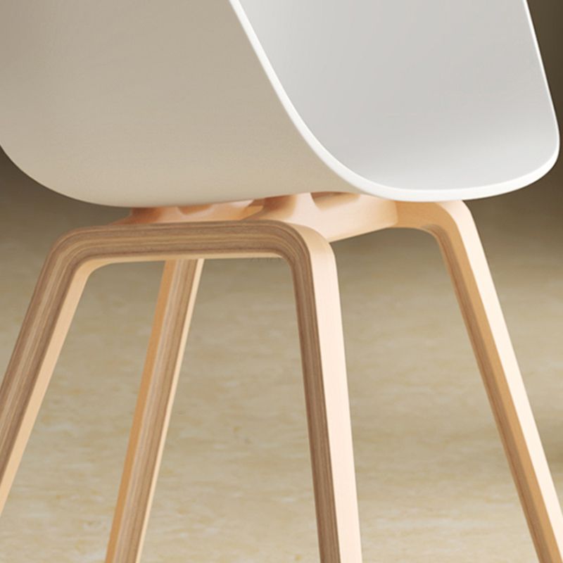 Contemporary Style Dining Room Chairs Kitchen Arm Chairs with Wooden Legs Clearhalo ' kitchen&dining_furn' 'Dining Chairs' 'Dining Tables & Seating' 'dining_chair' 'Furniture' 'furniture_dining_chair' 'Kitchen & Dining Furniture' 'kitchen' 1200x1200_77ee6afd-1d53-427b-9d6a-5ba04f47b636