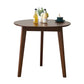 Round 3 Legs Casual Dining Table Wood Color Fixed Table of Rubberwood Solid Wood Clearhalo ' dining_table' 'Dining Tables & Seating' 'Dining Tables' 'furn' 'furn_dining_table' 'Furniture' 'furniture_dining_table' 'Kitchen & Dining Furniture' 'kitchen&dining_furn' 'kitchen' 'kitchen_dining_table' 1200x1200_77ef4f17-7cd4-4def-8cdf-0db879fc42d2