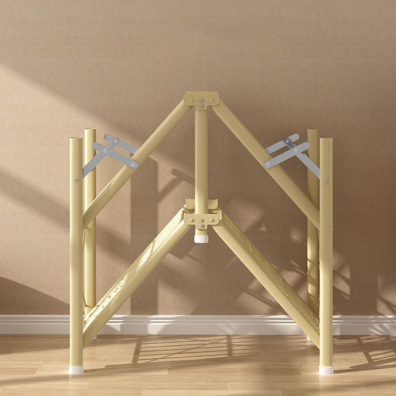 Contemporary Style Wardrobe Armoire Steel Frame Wardrobe for Bedroom Clearhalo 'Armoires & Wardrobes' 'armoires_wardrobes' 'Bedroom Furniture' 'furn' 'furn_armoires_wardrobes' 'Furniture' 1200x1200_77f2975f-5a94-46a4-86f3-5ee3735c9a4a