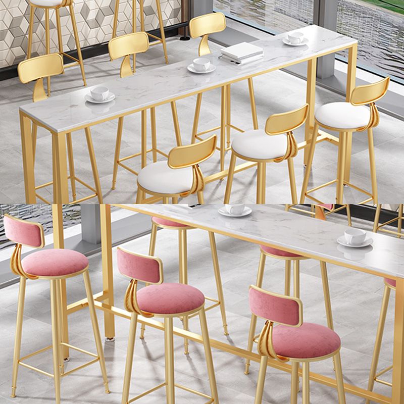 Ensemble de tabouret de Bar et Table, 1/7 pièces, ensemble de Table de Pub moderne pour salle à manger