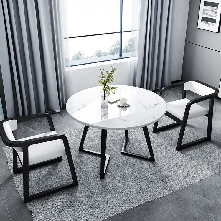 Modern Style White Dining Table Sintered Stone Table with Wooden Base for Home Clearhalo ' dining_table' 'Dining Tables & Seating' 'Dining Tables' 'furn' 'furn_dining_table' 'Furniture' 'furniture_dining_table' 'Kitchen & Dining Furniture' 'kitchen&dining_furn' 'kitchen' 'kitchen_dining_table' 1200x1200_77f46b04-3d4b-4dea-9192-0d26d8ceab87