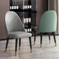 Green and Gray Dining Chairs Glam Style Parsons Dining Side Chair