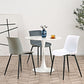 Nordic Solid Back Side Chair Plastic Indoor Arm Chair with Metal Base for Restaurant Clearhalo 'Dining Chairs' 'Dining Tables & Seating' 'dining_chair' 'furn' 'furn_dining_chair' 'Furniture' 'Kitchen & Dining Furniture' 1200x1200_77f5b928-115d-4498-b340-1bb762923a71